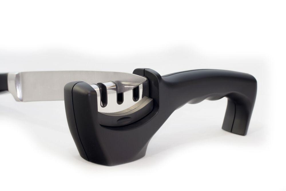 Aiguiseur de couteaux, HENDI, Noir, 200x46x(H)75mm