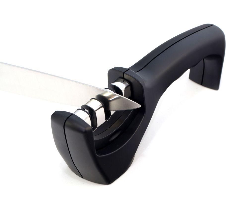 Aiguiseur de couteaux, HENDI, Noir, 200x46x(H)75mm