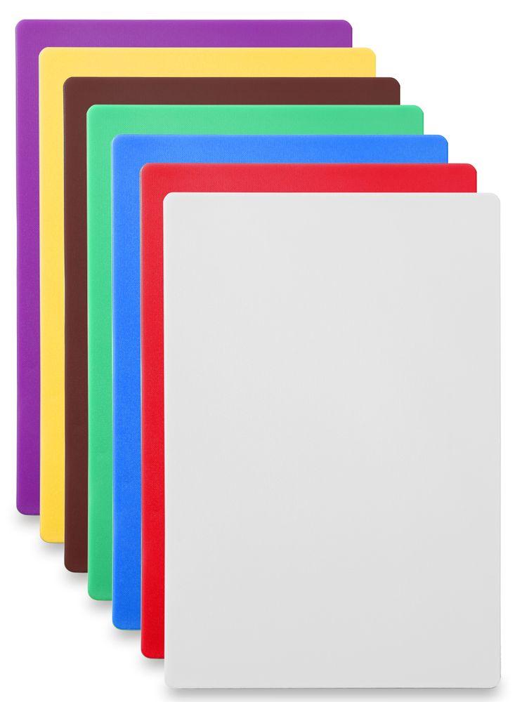 Planche à découper HACCP 600x400, HENDI, Brun, 600x400x(H)18mm