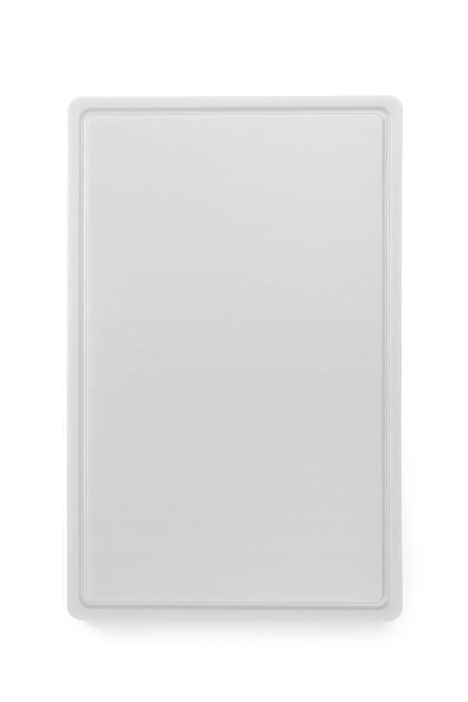 Planche à découper HACCP Gastronorme 1/1, HENDI, GN 1/1, Blanc, 530x325mm