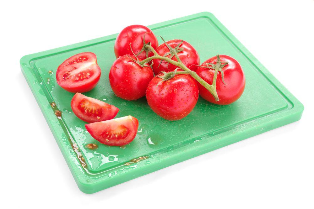 Planche à découper HACCP Gastronorme 1/1, HENDI, GN 1/1, Vert, 530x325mm