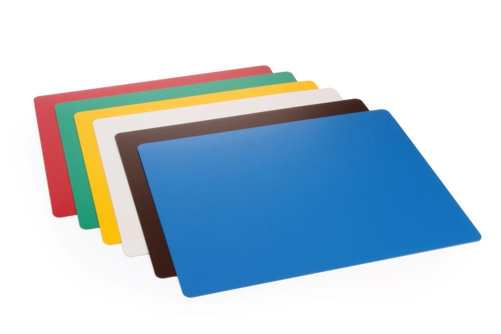 Plaques de découpe flexibles - set de 6, HENDI, 380x305mm