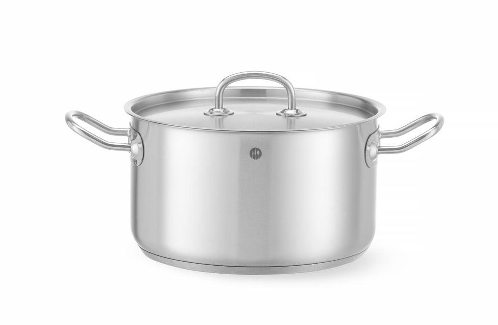 Braisière avec couvercle, HENDI, Kitchen Line, 6L, ø240x(H)135mm