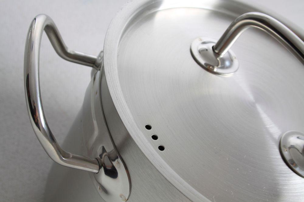 Marmite avec couvercle, HENDI, Kitchen Line, 2,8L, ø160x(H)140mm