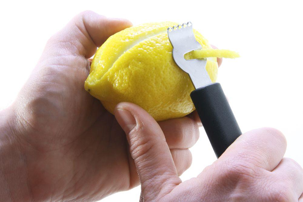 Zesteur de citron, HENDI, Noir, (L)155mm