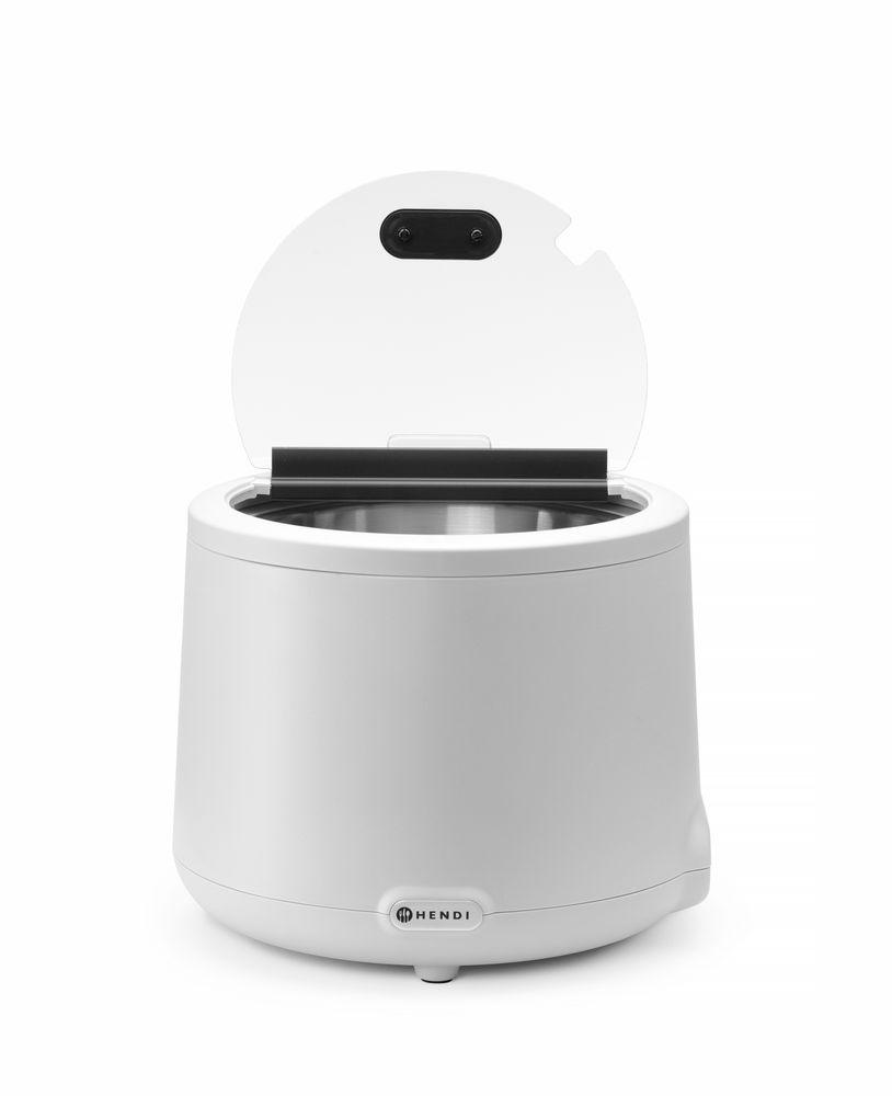 Marmite à soupe UNIQ, HENDI, 8L, Blanc, 220-240V/500W, ø366x(H)325mm