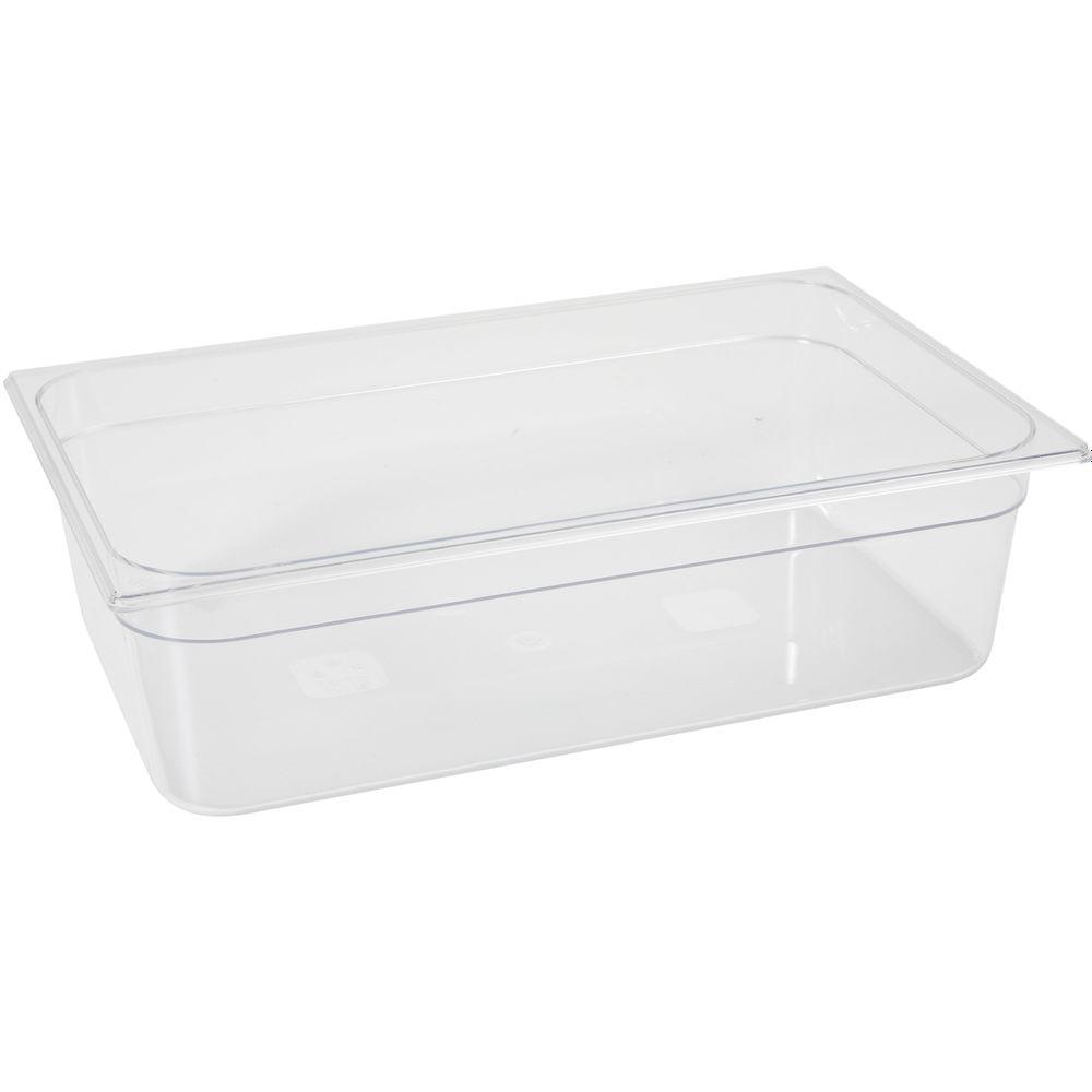 Bac gastronorme 2/1, HENDI, GN 2/1, 58L, Transparent, 650x530x(H)200mm