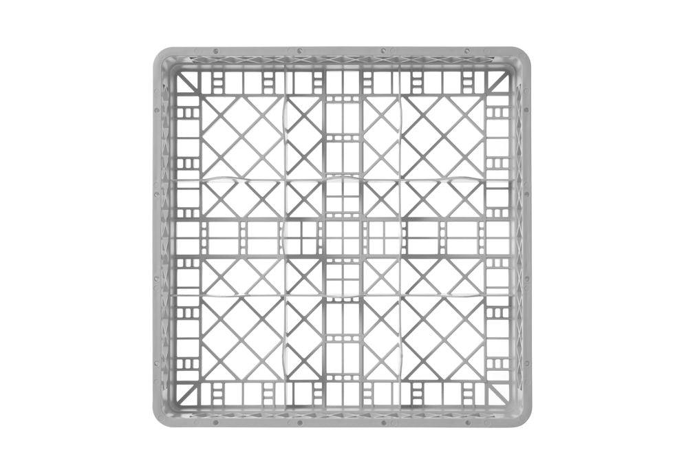 Casier à verres, HENDI, 9 compartiments, 500x500x(H)104mm