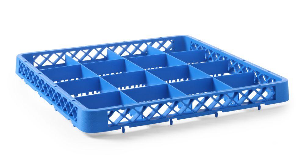 Rehausseur pour casier de lavage, HENDI, 9 compartiments, 500x500x(H)45mm