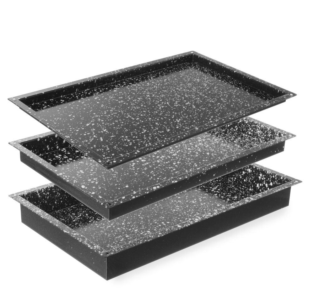 Bac gastronorme émaillé , HENDI, GN 1/1, 530x325x(H)20mm