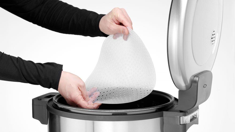 Tapis antiadhésif pour cuiseurs à riz, HENDI, Tapis rond en silicone