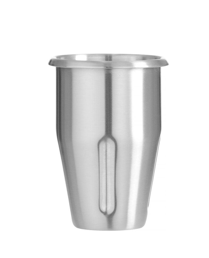 Bol mélangeur en inox pour mixeur à milkshake - Design by Bronwasser, HENDI, 0,97L, ø113x(H)160mm