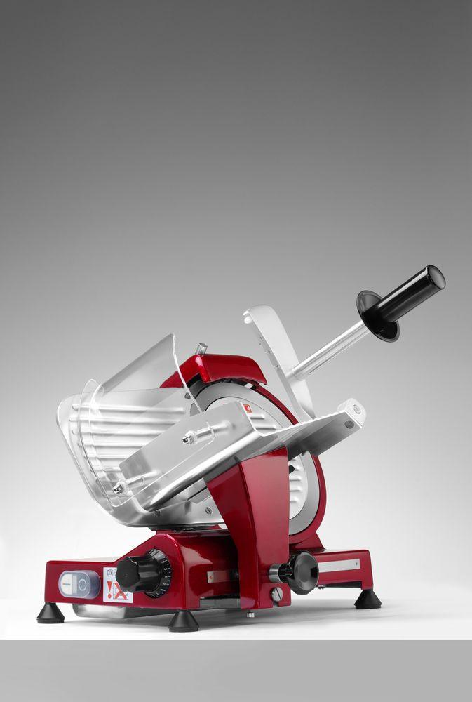 Trancheuse Profi Line 220 version rouge, HENDI, Profi Line, 230V/280W, 440x420x(H)350mm