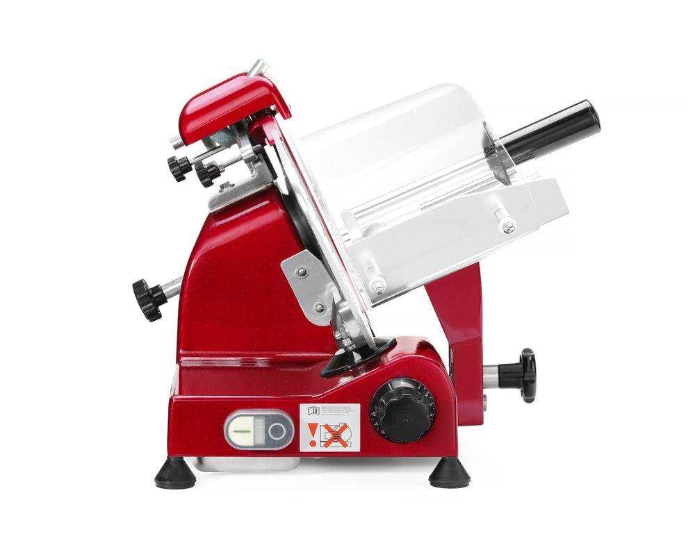 Trancheuse Profi Line 220 version rouge, HENDI, Profi Line, 230V/280W, 440x420x(H)350mm