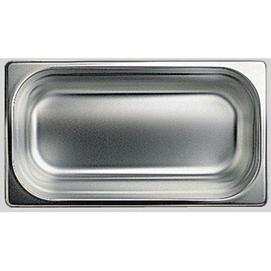 Bac GN en inox, GN 1/3 h=65 mm