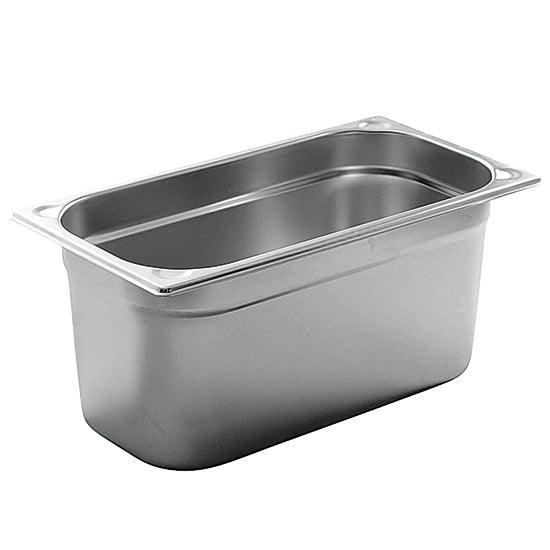 Bac GN en inox, GN 1/3 h=100 mm