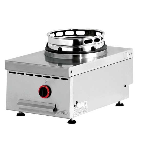 plan de cuisson wok à gaz de table, 1 brûleur