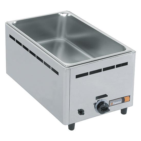bain-marie gaz de table, 1 cuve GN h=150 mm