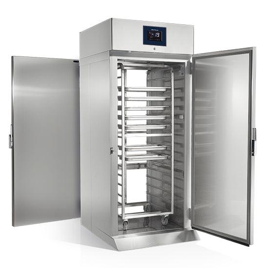Congélateur pass-through 700 litres en inox GN 2/1, -10°/-20°C, isolation 80 mm - WiFi