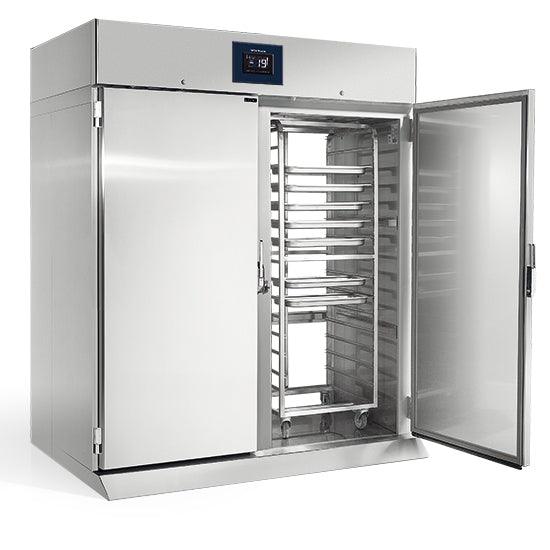 Congélateur pass-through 1400 litres en inox GN 2/1, -10°/-20°C, isolation 80 mm - WiFi