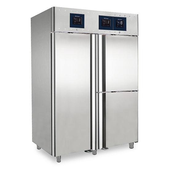 Réfrigérateur 700+350+350 litres en inox à 3 températures GN 2/1 - WiFi