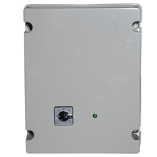 boîtier de commande à 5 vitesses, 7 A, 400 V