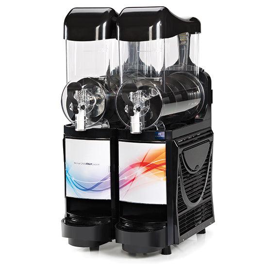 machine à granité, 2x 10 litres - couleur noire