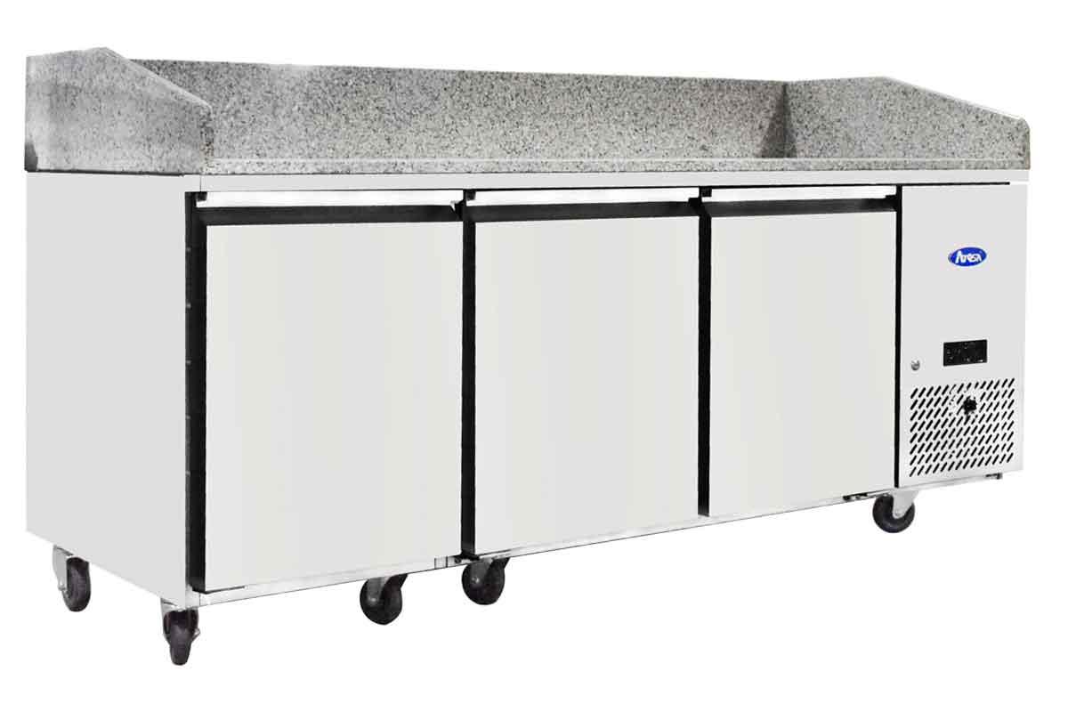 TABLE A PIZZAS 3 PORTES 400X600 - ATOSA - FRANCE CHR