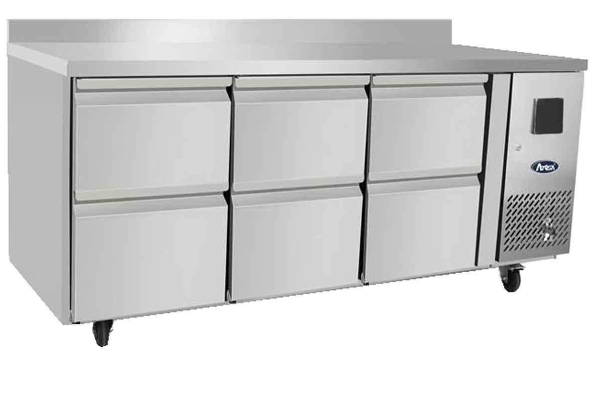 TABLE POSITIVE 6 TIROIRS - ATOSA - FRANCE CHR