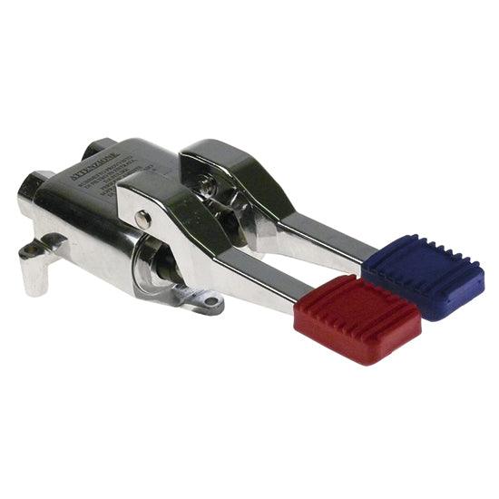 mélangeur pour installation au sol avec 2 pédales pour eau froide et chaude, raccord 1/2"