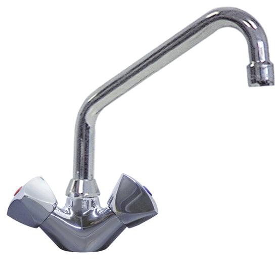 mélangeur monotrou avec bec en U, raccord 1/2"