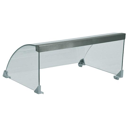 Couvercle en verre pour chauffe-saucisses avec 9 rouleaux