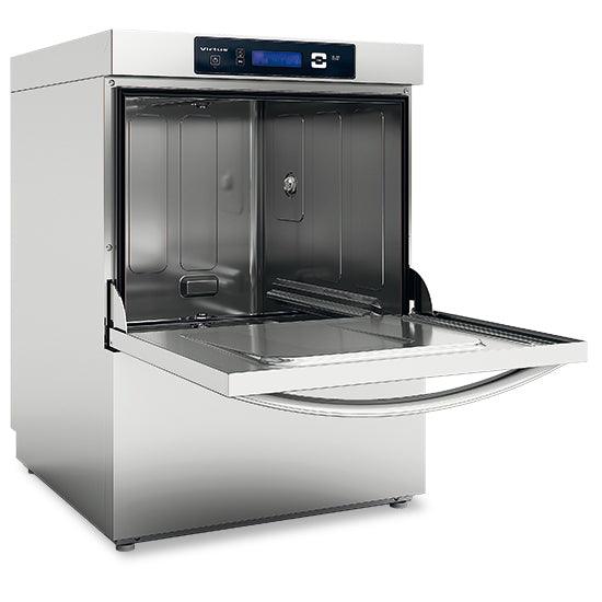 Lave-vaisselle digitale avec doseur de détergent et pompe de décharge, panier 50x50 cm, h=38 cm