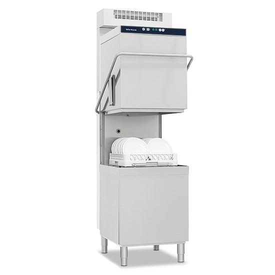 Lave-vaisselle à capot avec doseur de détergent et pompe de décharge - Récupérateur