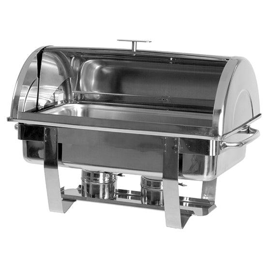 chafing dish avec couvercle "roll-top", 1x GN 1/1 h=65 mm