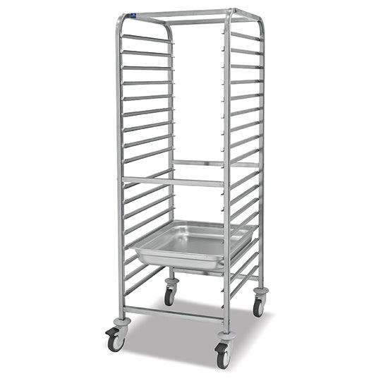 Chariot pour bacs GN, 17x GN 1/1 h=65 mm