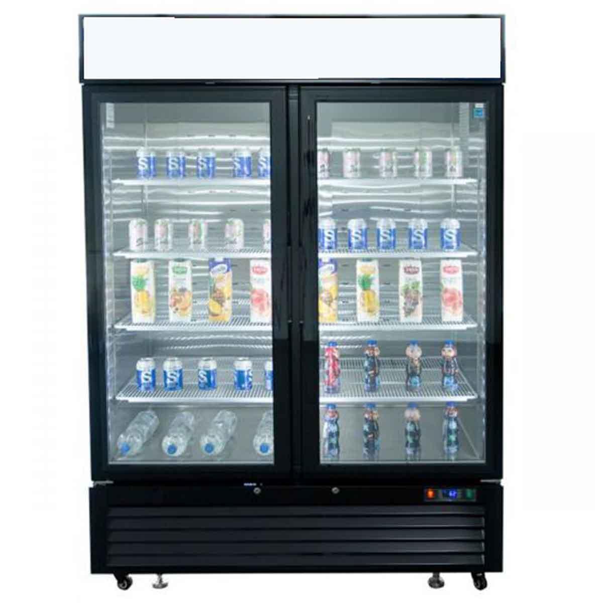 ARMOIRE VITREE 2 PORTES POSITIVE - ATOSA - FRANCE CHR