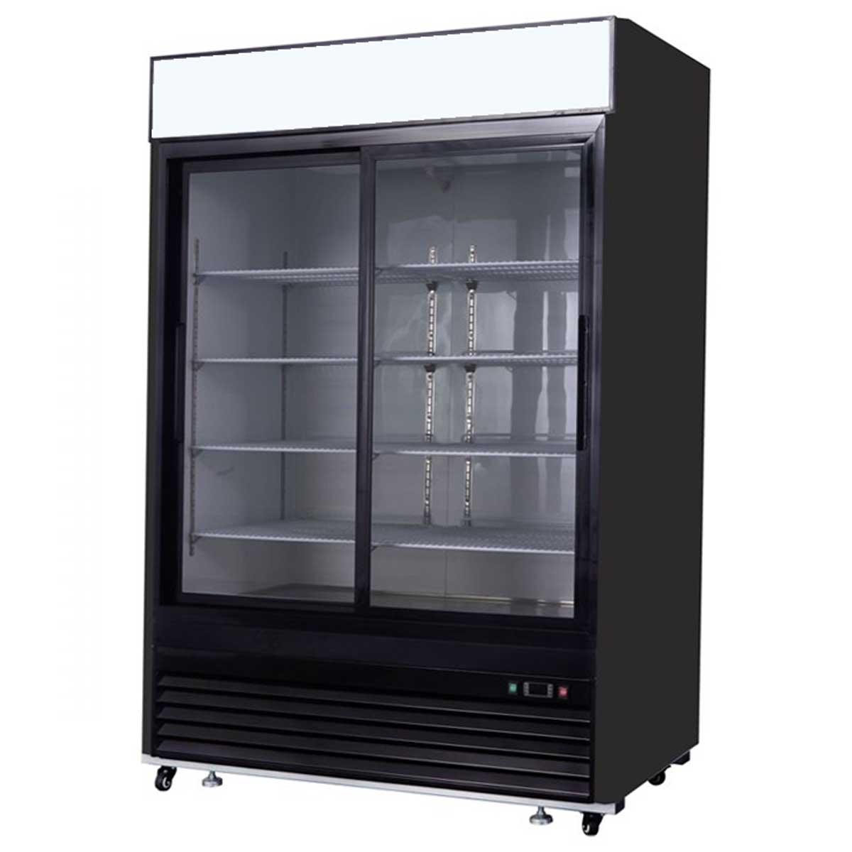 ARMOIRE VITREE 2 PORTES COULISSANTES POSITIVE - ATOSA - FRANCE CHR