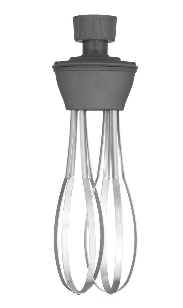 Mixeur plongeur vitesse réglable avec fouet et support mural, HENDI, Kitchen Line, Noir, 230V/350W, ø100x816mm