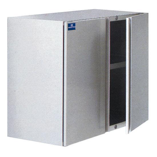 armoire murale avec porte battante et étagère intermédiaire, 400x400 mm