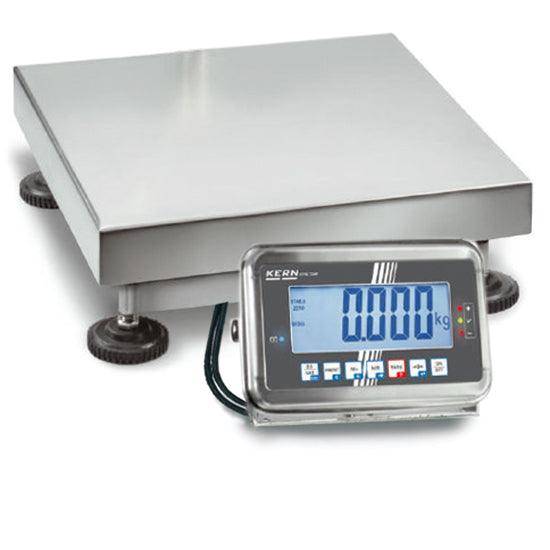 Balance plateform en acier inoxydable avec colonne, charge utile maximum 15 kg, lecture 5 g