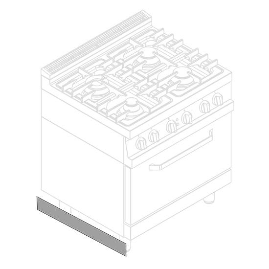 Plinthe laterale 1100 mm