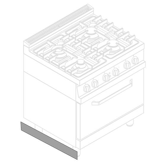 Plinthe laterale 900 mm