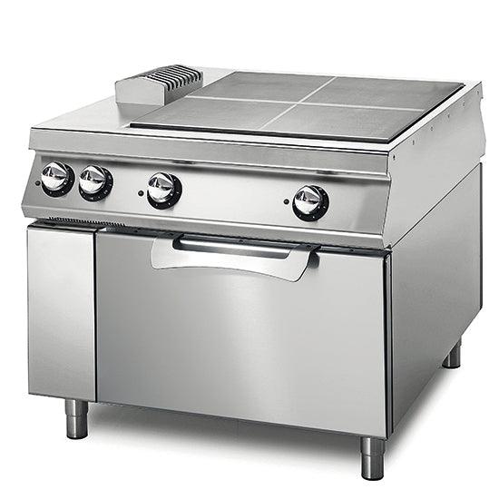 Plaque coup de feu électrique sur four électrique statique, tableau de contrôle sur deux côtès