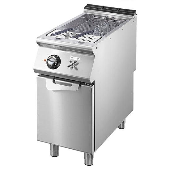 Cuisseur à pâtes eélectrique, 1 bac GN 2/3, capacité 1x 26 litres, résistances fixes