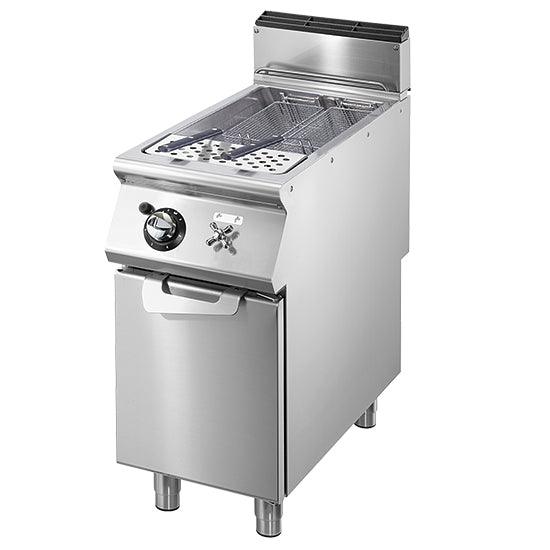 Cuisseur à pâtes gaz, 1 bac GN 2/3, capacité 1x 26 litres