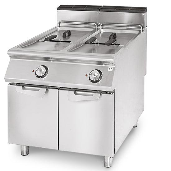 Friteuse électrique, capacité 2x 17 litres