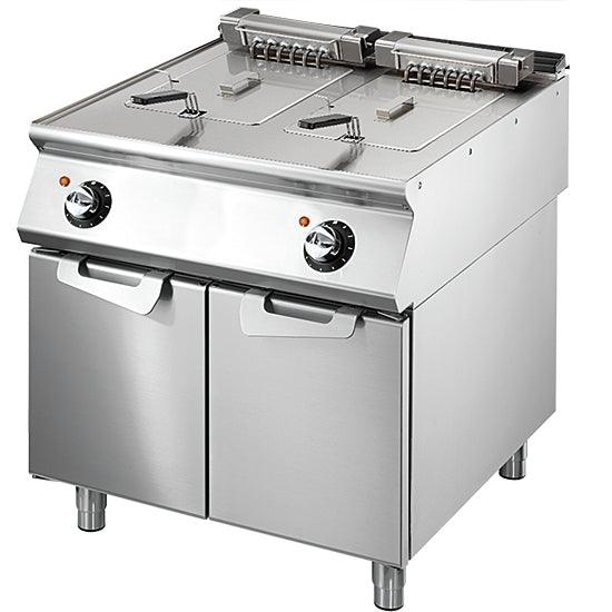 Friteuse électrique, capacité 2x 15 litres
