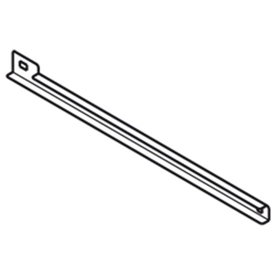 Jeu de rails de guidage GN 1/1 en acier inoxydable pour comptoirs réfrigérés