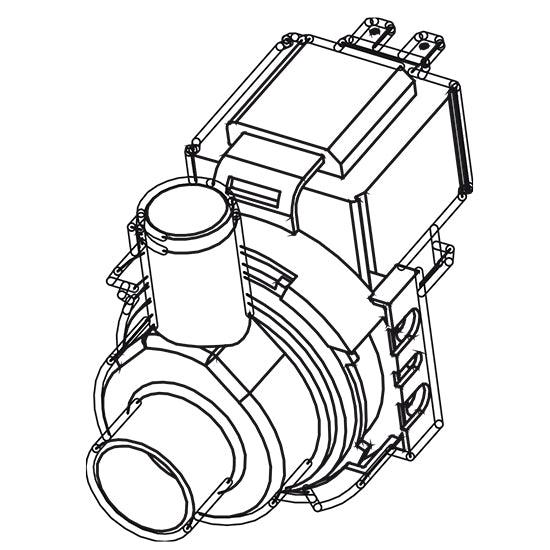 Pompe de décharge pour lave-vaisselle à capot GLB0102